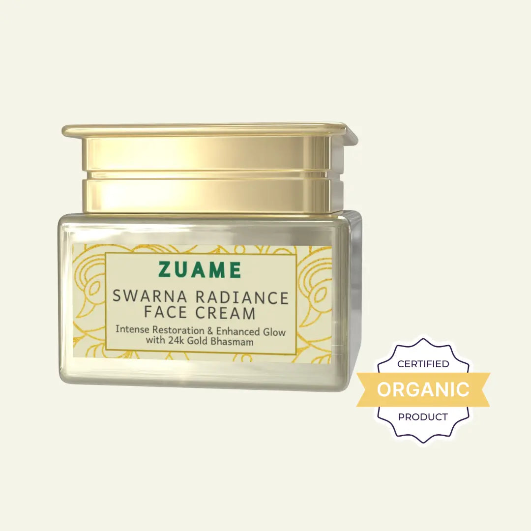 Swarna Radiance Face Cream With 24K Gold Bhasma